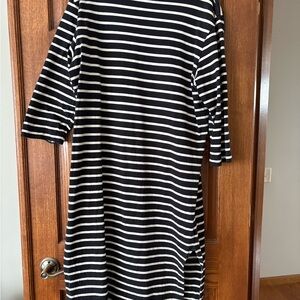 Arket Monochrome Striped Dress